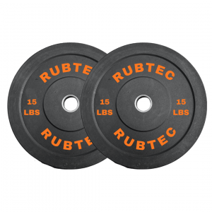 Discos de caucho 15 lbs (par)