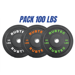 Pack Discos de Caucho 100 lbs