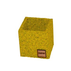 Macetero de Caucho Cubo Mini - 10x12x12 cm